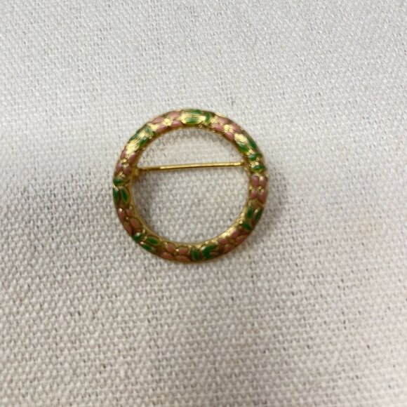 Lot of 5 Vintage‎ Brooches Christmas Art Deco Bow Angel Floral Brooch Pin - Picture 13 of 16